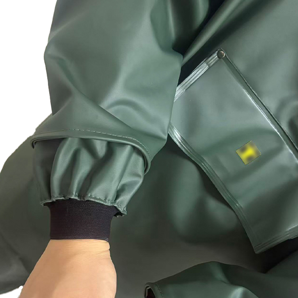 Nylon PVC Raincoat Overalls Set for Fishermen Nylon PVC Raincoat Overalls Set for Fishermen